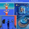 PULUZ 3m X 6m Photography Background Thickness Photo Studio Background Cloth Backdrop