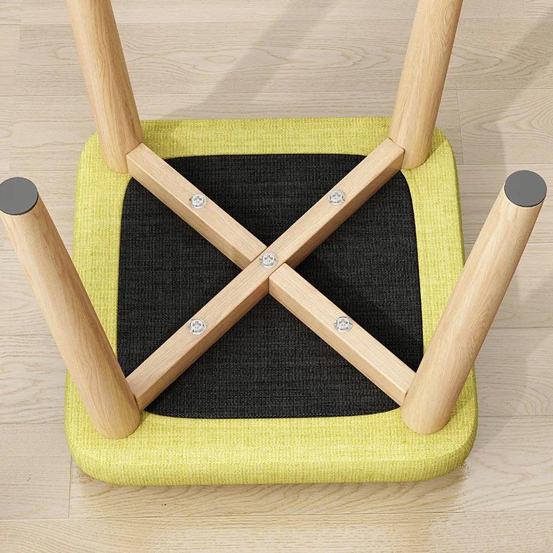 Minimalist Outdoor Dining Chairs Wood Legs Comfortable Makeup Tables Lounge Chair Designer Leather Balcony Furniture