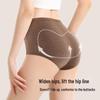 Women's High-Waist Seamless Antibacterial Cotton Blend Underwear with Silk Crotch (3-Pack)