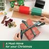 Cardboard Batch Cutter Portable Wrapping Paper Roll Cutter, Slide Rail Trimmer with Photo Trimming Device Safety Blade, Clean Straight Cut for