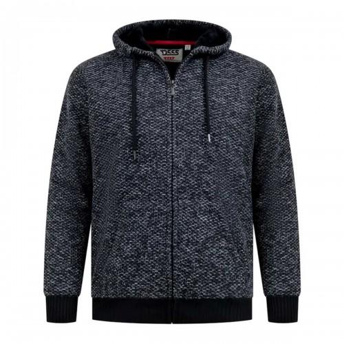 Duke Mens D555 Fareham Sherpa Lined Kingsize Full Zip Hoodie