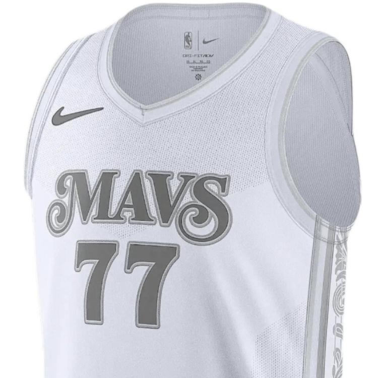New Nike Luka Dončić Dallas Mavericks 2024/25 City Edition Men's Nike Dri-FIT Adv Nba Authentic Jersey FQ4462-100