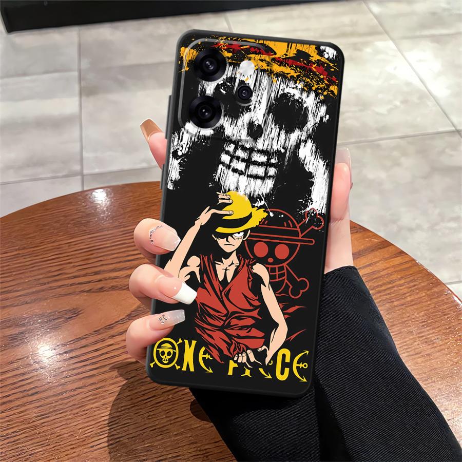 Ones Pieces Luffy Case for Oppo A83 A78 A93 Reno 4F 5 6 7 8 10 11 14 A76 A96 A98 F9 F11 F29 A84 A74 Phone Cover