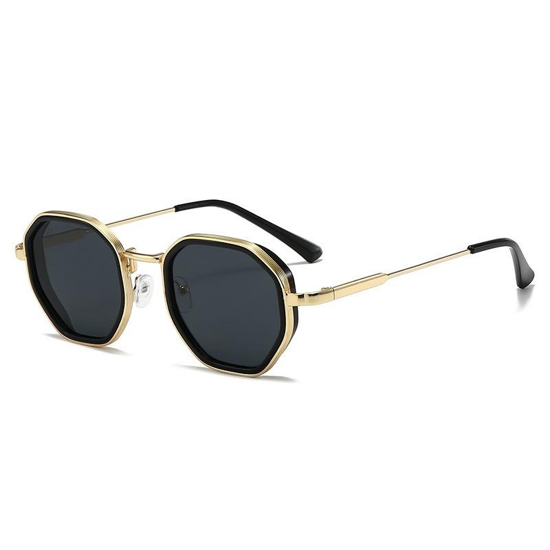 

Brand New Round Sunglasses Women Men Steampunk Style Design Vintage Gradient Metal Sun Glasses for Male Driving Shades UV400