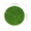 5Pcs Artificial Moss High Realism Green Decorative Round Micro Landscape Mat for Indoor Plants Succulent Bonsai Garden Craft