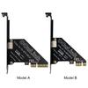 PCIe to SFF 8611 and SFF 8612 Adapter Card for SFF U2 SSDs PCIe 4.0 Compatible with Windows Linux Systems