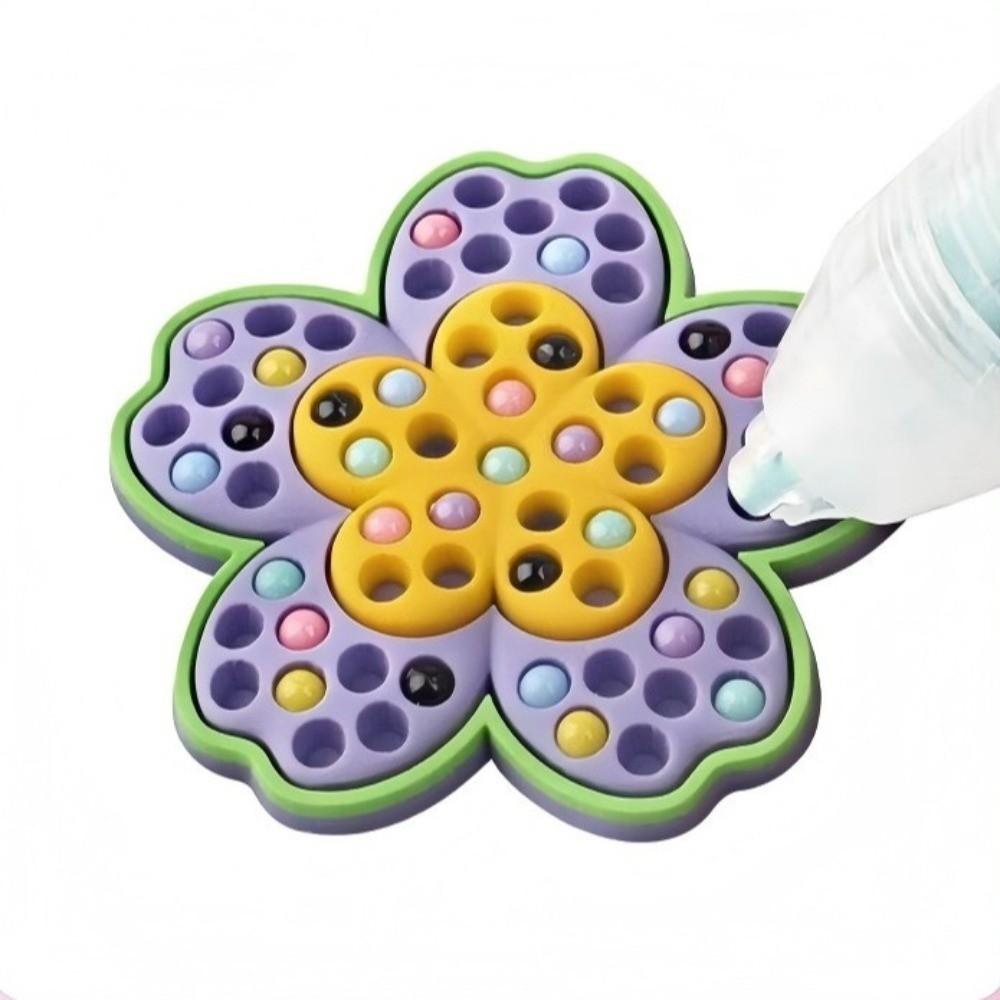 Ballpoint Pen Painting Handmade Bead Painting Creative Production Handmade Beads Pen  Gift for Kids