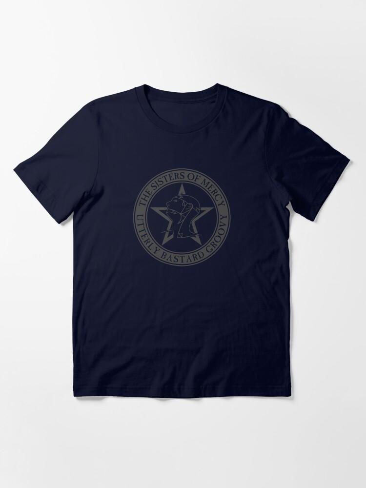 The Cure The Sisters of Mercy - Utterly Bastard Groovy - Dark Grey Essential T-Shirt