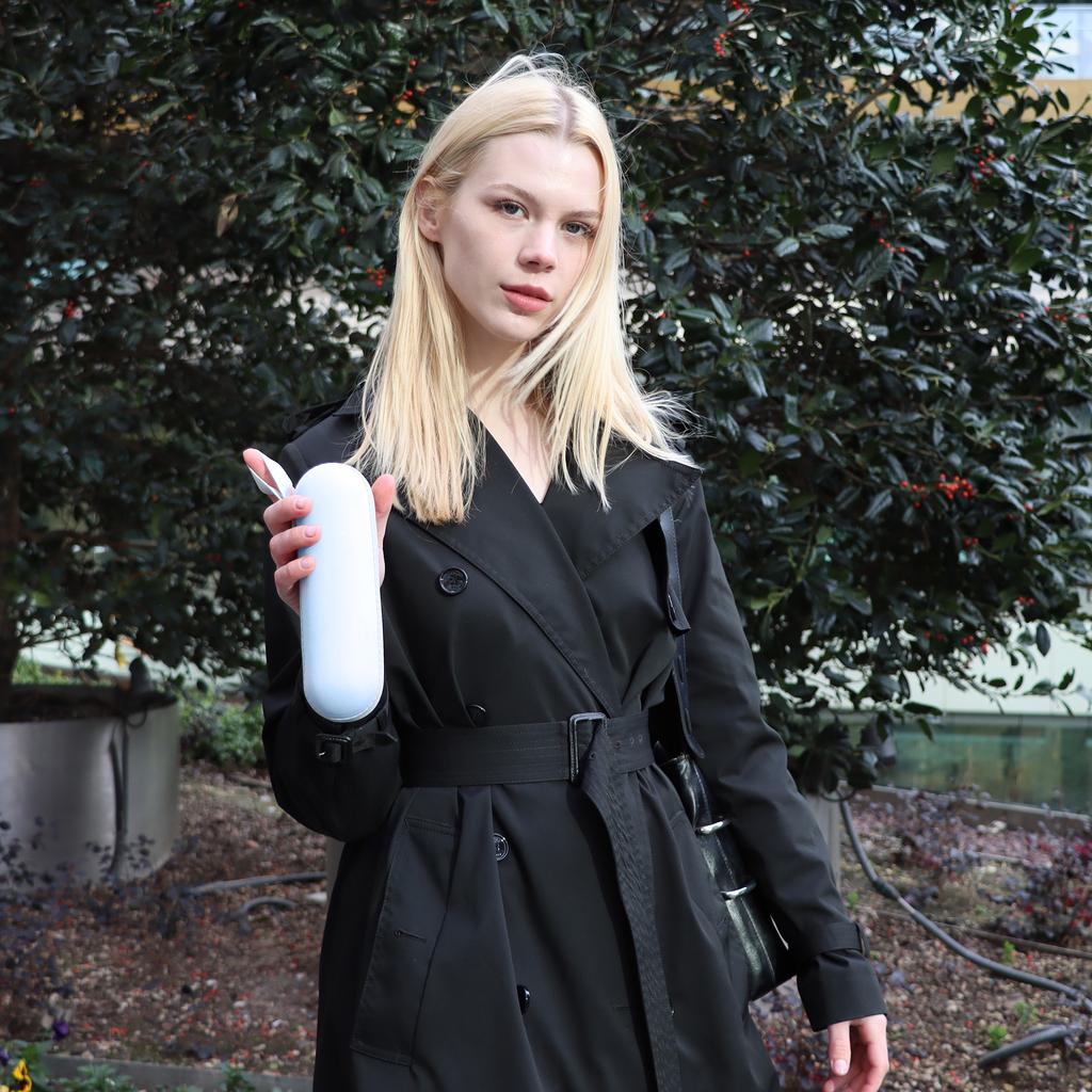 Biggdesign Moods Up Turquoise Mini Umbrella, Manual Open-Close, Windproof, Compact Size, Stylish Design