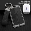 Alloy Leather Car NFC Card Smart Key Case Cover Holder Shell For BMW New 5 7 Series X5 X7 535le 2022 Auto Keychain Accessories DA2