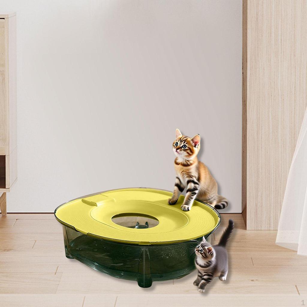 Cat Toilet Training Portable Reusable Litter Box Care Premium Accessories