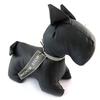 Les Trésors De Lily [N4269] - 'Scottish' Black and White Doorstop Plush Toy (rhinestones) - 30x26x10 Cm