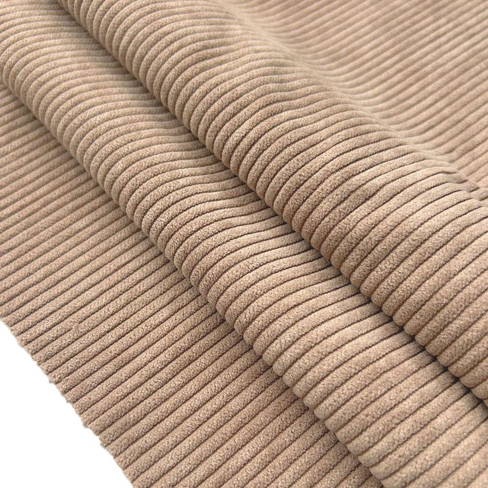 50x150cm Teplá manšestrová látka 8 žebrování proužků Pro DIY zimní oblečení Mikina Prošívané kalhoty Čepice Potah na postelový matraci Potřeby pro kabelky