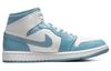 Air Jordan 1 Mid 'University Blue 2022' Women's BQ6472-141