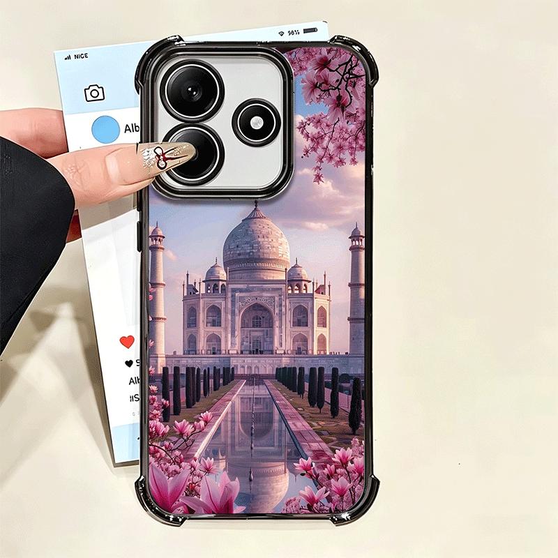 Islam Muslim Mosque Soft Phone Case For Xiaomi Poco X7 X8 Pro Max X6 X5 X3 F8 Ultra F7 M8 M7 M5S Redmi 15C 15A 15 14C 13C 12C 13
