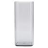 400ml Square Acrylic Cup Reusable Modern Tea Milk Juice Coffee Mug for Home Office UseGray
