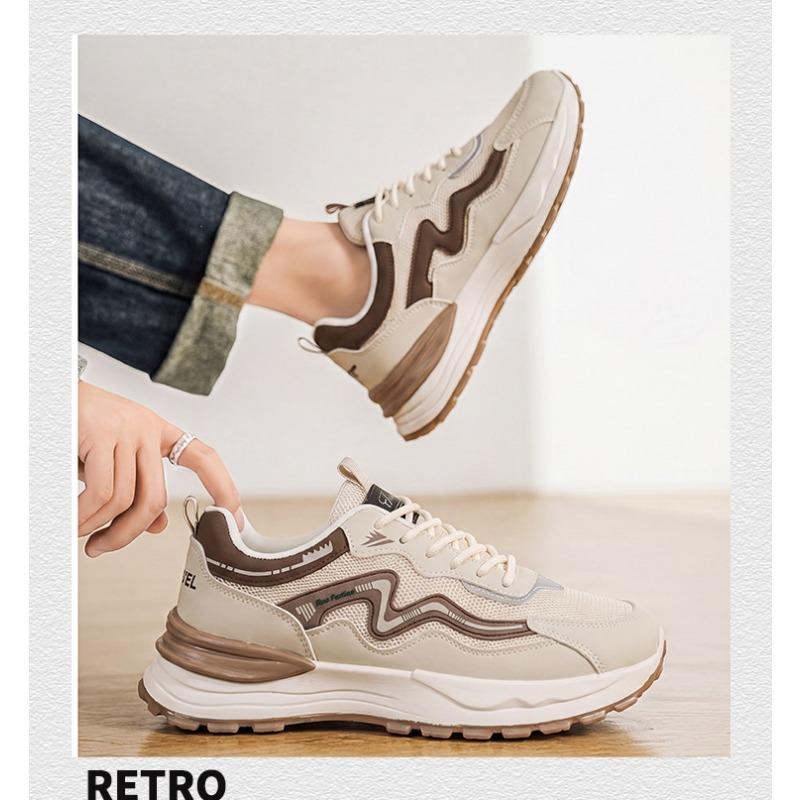 Men's Summer Casual Sports Shoes, Wear-Resistant Low-Top Running Shoes, Fashionable Versatile Trendy Footwear.