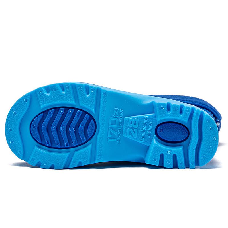 Tiga Children's Rain Boots Boys' Rain Boots Toddler Baby Lightweight Water Shoes Non-Slip Water Boots Kids' All-Season Rubber Shoes