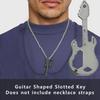 12 In 1 Multifunctional Keychain Creative Guitar Opener Portable Multitool Gadgets Wedding Gifts for Guests Screwdriver Necklace