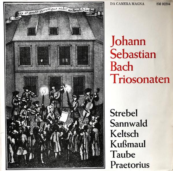 LP Record JOHANN SEBASTIAN BACH , HARTMUT STR - Triosonaten SM92204 Da Camera Magna Germany Classical Used