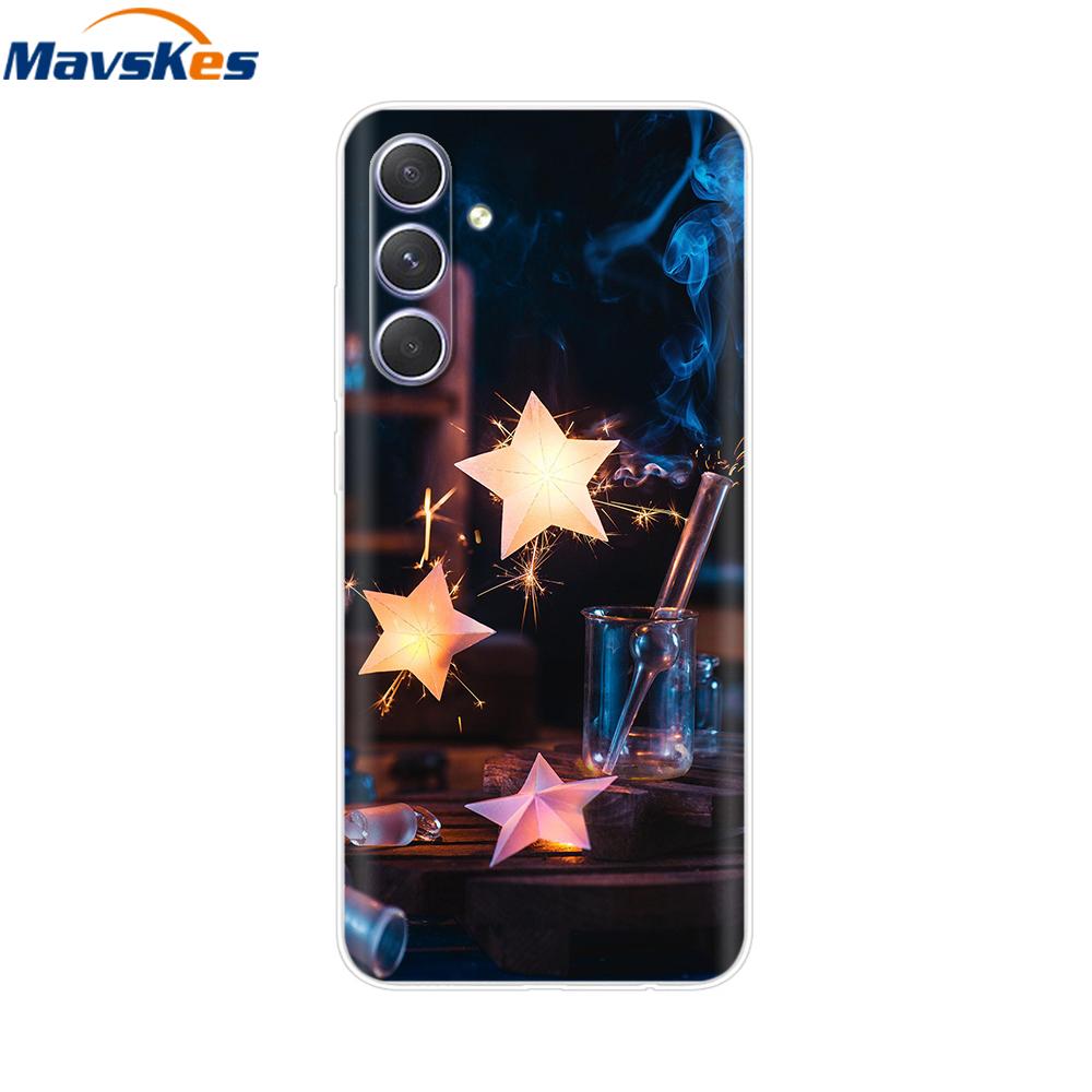 Hülle Für Samsung A15 Weiche Rückabdeckung Schutzhülle aus Silikon Bumper Shell Funda Para Für Samsung Galaxy A15 4G 5G Capa Handyhüllen