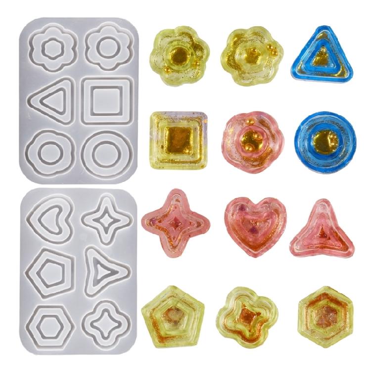 

Artistic Craft Silicone Charm Molds Sturdy Silicone Casting Molds with Multi Pattern for Resin Quicksand Pendant Crafts 1