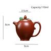 Chinese Yixing Purple Clay Teapot Beauty Tea Infuser Kettle Tradition Handmade Tea Pot Household Zisha Tea Set Teaware 110ml