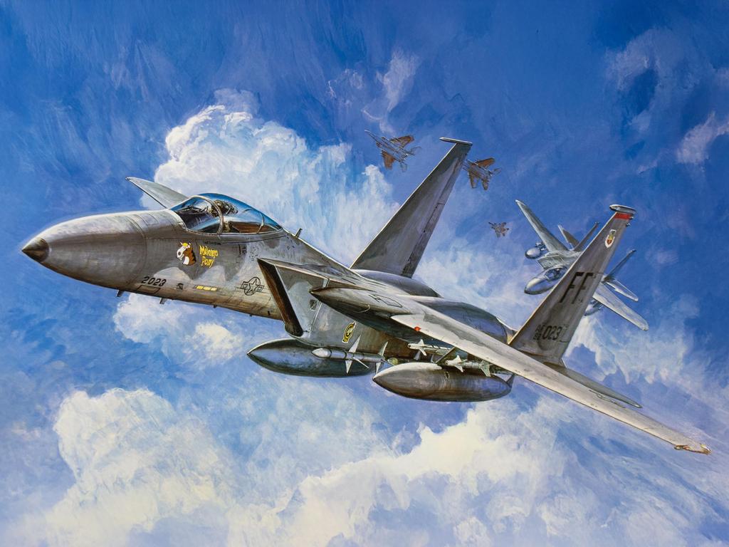 Tamiya Masterpiece Aircraft Series 29 US Air Force McDonnell Douglas Eagle Plastic Model Kit 61029 1/48 No. F-15C