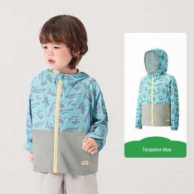 Kocotree Kinder Graffiti Sonnenschutz Kapuzenjacke
