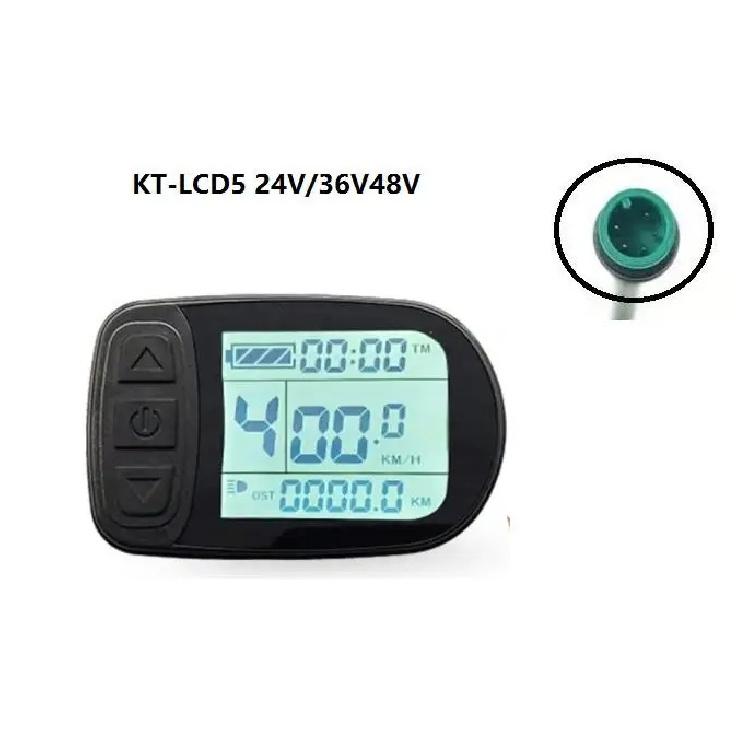 Ebike KT LCD LED Display Waterproof SM Plug 24V36V48V72V LCD3 LCD4 LCD5 LCD7 LCD8H LCD9 LED880 LED900S for Electric Bicycle Kit