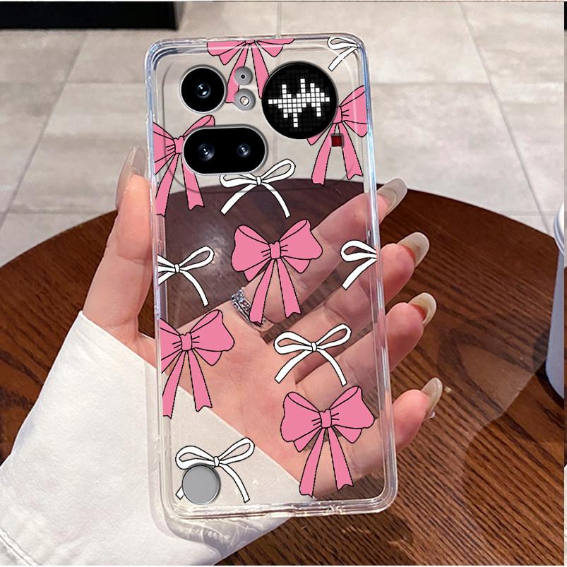 Für Nothing Phone 4a Pro Hülle Klar Luxus Niedlich Liebes Hase Lustig TPU Weiches Silikon Rückseite Für Nothing Phone4A Pro Gehäuse