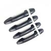 4PCS Bright Black Door Handle Covers 4 Doors For Toyota Hilux N80 2015-