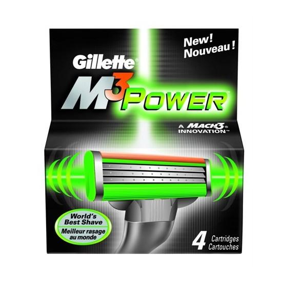 

Запасные лезвия Gillette M3 Power из 4 шт.