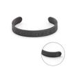 Viking Style Open Cuff Titanium Steel Bracelet Men's Bold Triquetra Knot Wristband