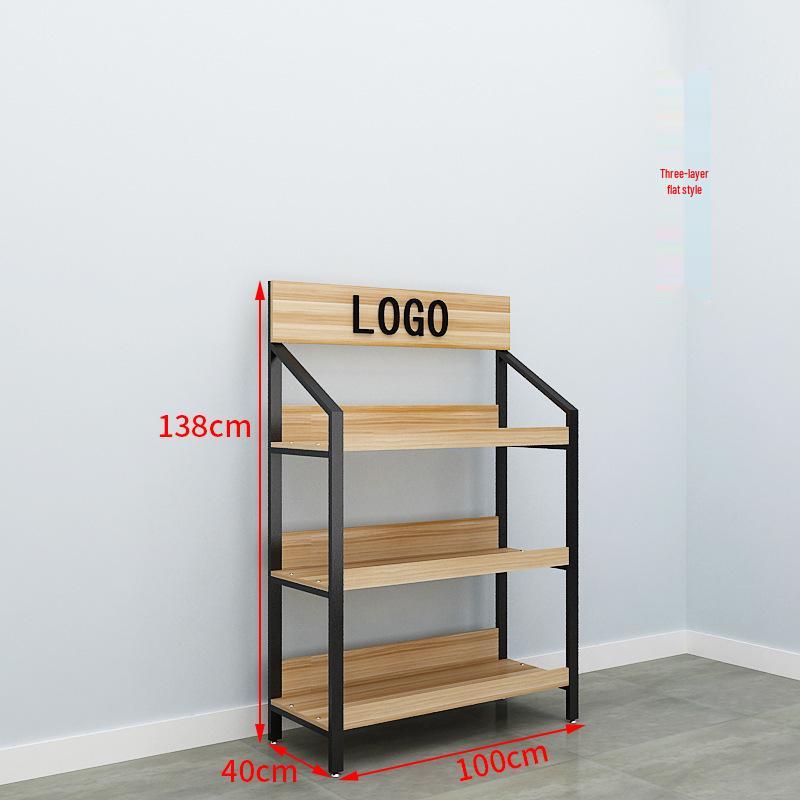 Slanted Multi-Layer Display Rack for Snacks, Jewelry, and Shoes