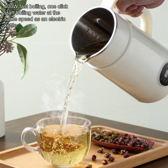 Nussmilchbereiter, automatische Soja-Maschine mit scharfer Klinge, Wärmeschutzfunktion, sichere Verwendung, EU-Stecker, elektrische hausgemachte Mandel-Hafer-Maschine