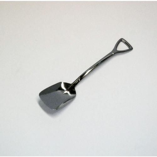 

eve-mode The Country Story Scoop-Shaped Shovel Spoon, Ice Cream Spoon, Small, Stainless Steel, Mirror Finish