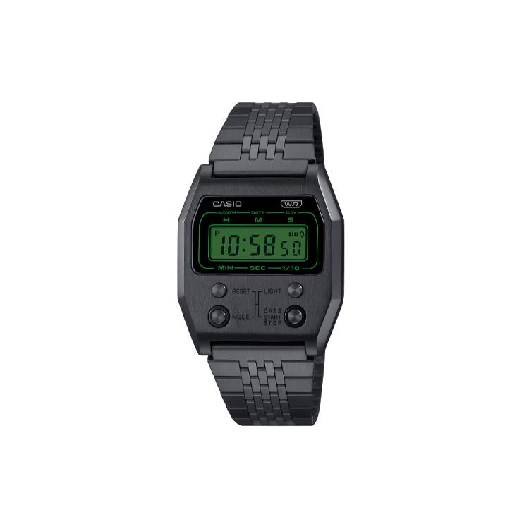 CASIO Men VINTAGE Series Green Watch A1100B-1 A1100B-1 Green Dial