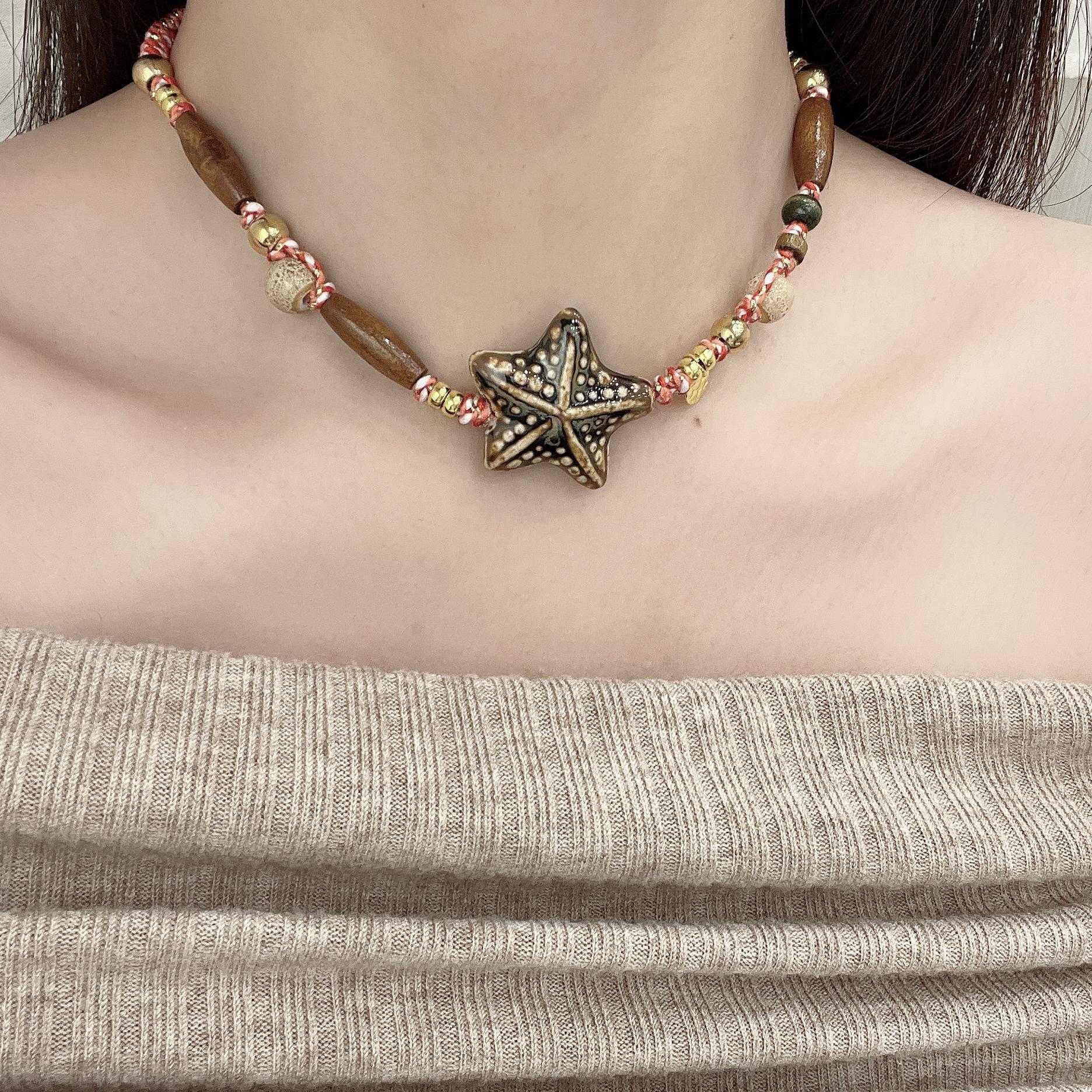 

Длинное ожерелье в стиле ретро для женщин: Уникальный нишевый дизайн, высококачественная цепочка для свитера, универсальный аксессуар для осени и зимы