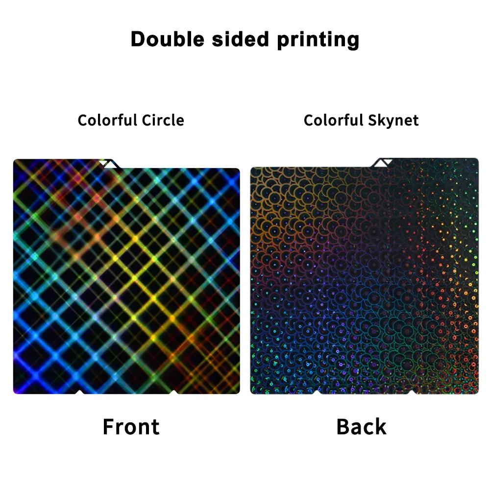 Für Anycubic Kobra S1 Platte Pei-Blech 264x276mm Texturiert Kobra S1 Combo Bauplatte Doppelseitig Peo Pet Pey Kobra S1C Bett