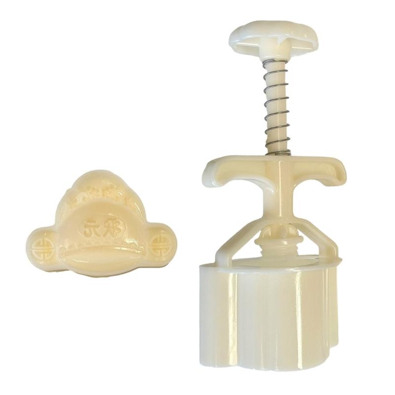 

Hat Rabbits Moon Cake Press Molds Cookie Stamps Chinese MidAutumn Moon Cake Maker Decorating Tool for Making Cookie