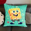 Kawaii S-Spongebob Cushions For Decorative Sofa Cushion Covers Room Decorating Items Personalized Gifts Autumn Decoration Home