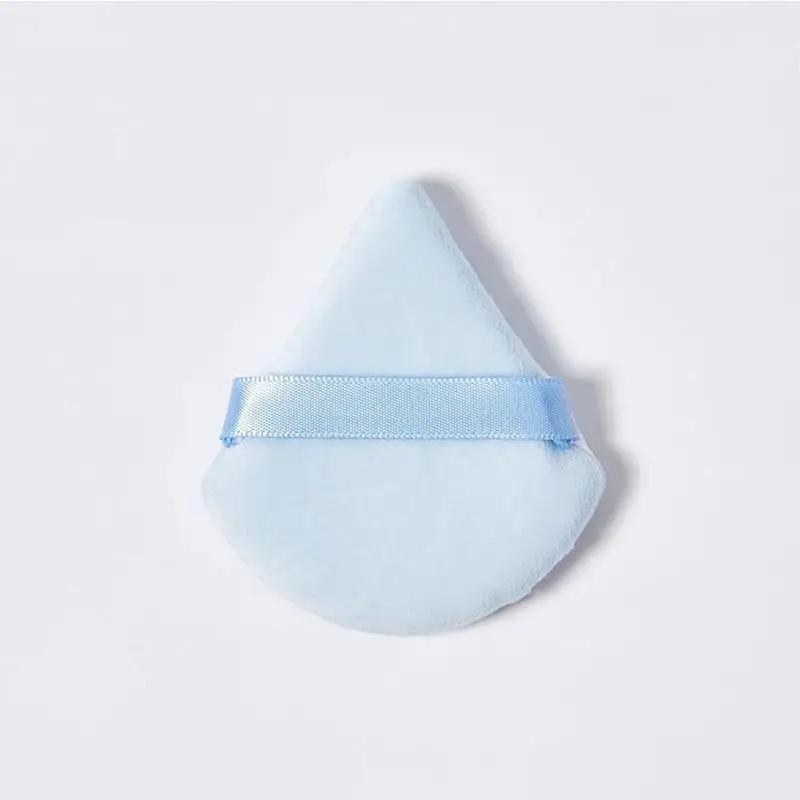Puff Triangle For Powder Compact Face Powder Puff Sponge Reusable Velvet Make Up Sponges Blender Daily Make-Up Tool For Women