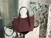 Elegant Women's Genuine Cowhide Bucket Handbag - Versatile Single Shoulder & Crossbody Style.