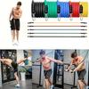 11pcs TPE Resistance Band Set - Suitable for Home Fitness, Yoga, and Pilates - Perfect for Beginners - Multifunctional Upper Body Exercise Kit