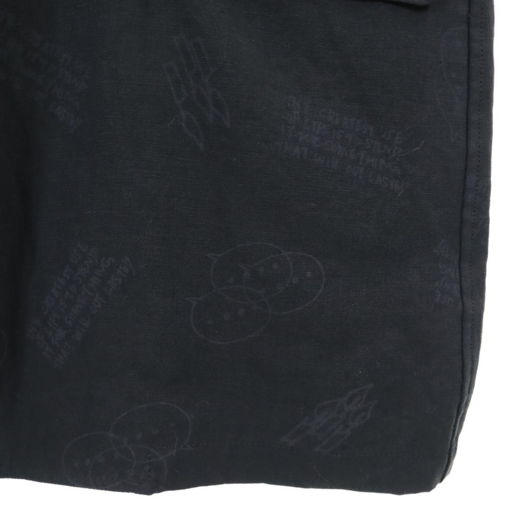 SHAREEF made in Japan Leinen Trenchcoat 2 schwarz Herren Gebraucht