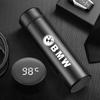 -500ml Portable Car Smart Thermos Bottle Temperature Display Cup For BMW M M3 M5 M6 X1 X2 X3 X5 X6 X7 F01 F20 F10 F40 G32 G30 G2