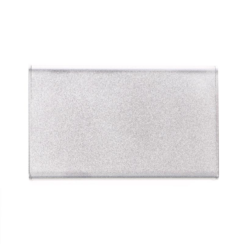 Silver Color Aluminum PCB Instrument Box Enclosure Electronic Project Case 80x50x20mm Aluminum Box with Screws
