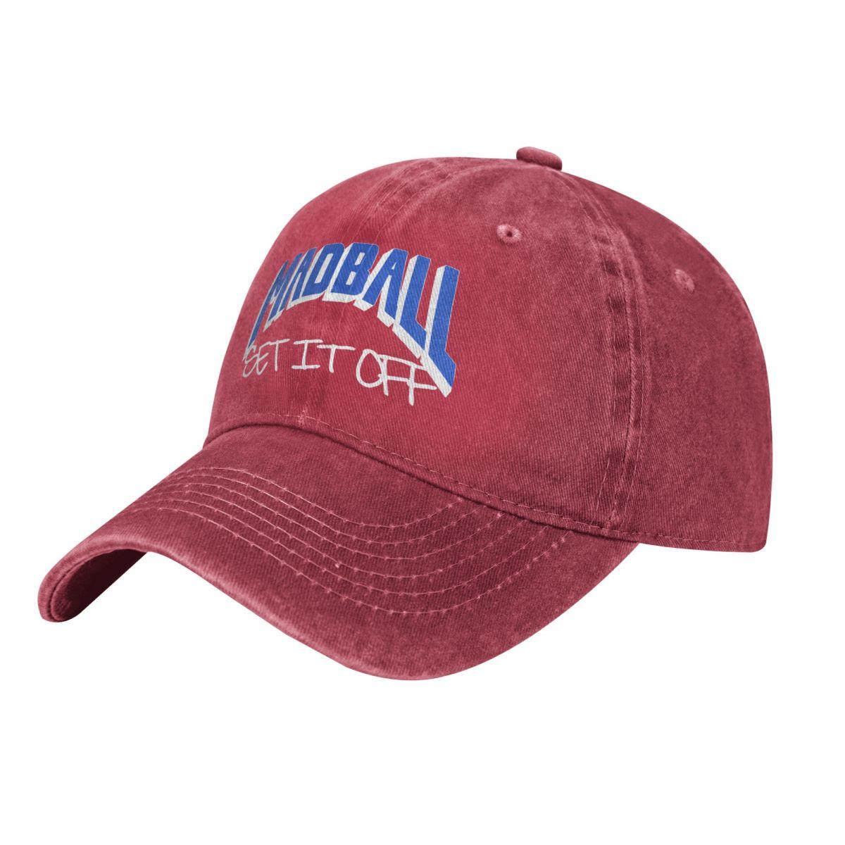 Madball Set It Off Fashion Baseball Cap Peaked Mens Hat Womens s Women One Size