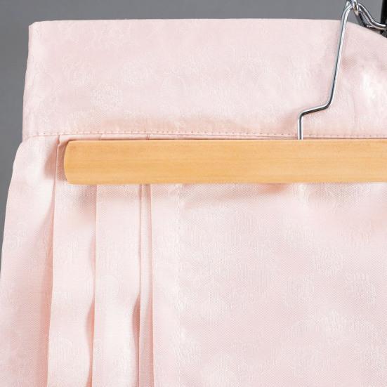 5Pcs Horse-Face Skirt Hanger Traceless Anti-slip Windproof 360° Rotatable Strong Load Bearing Solid Wood JK Skirt Pants Trousers Clothing Drying Rack